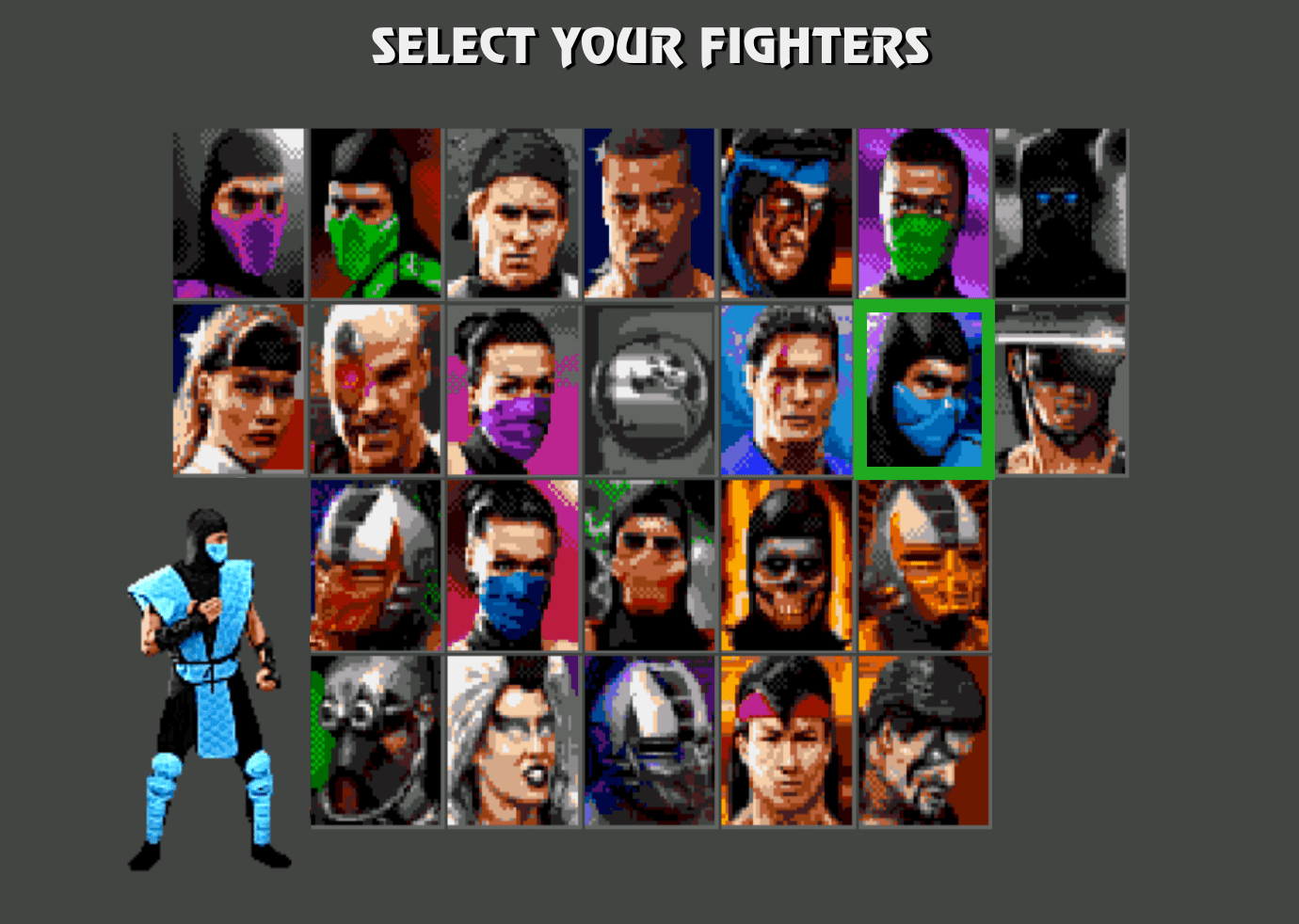 Game 'Mortal Kombat' website cover